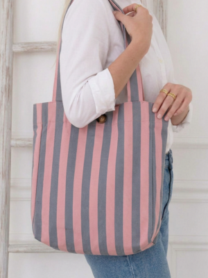 Bolso Mayra rosa y gris