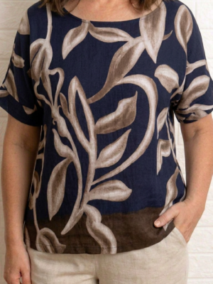 Blusa cherie marino