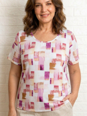 Camiseta daiquiri rosa