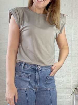 Camiseta farol verde kaki