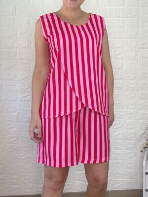 Conjunto cometa fucsia