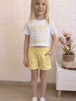 Conjunto los angeles amarillo
