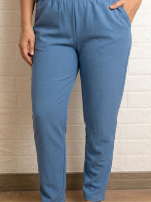 Pantalón bomba azul