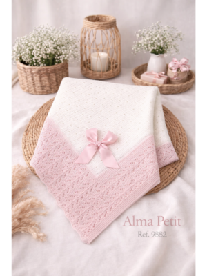 Toquilla hilo alma rosa claro
