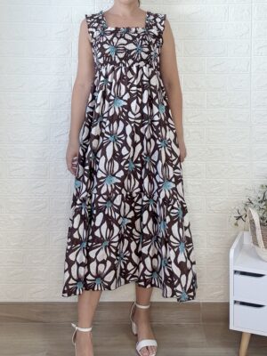 Vestido merlot chocolate