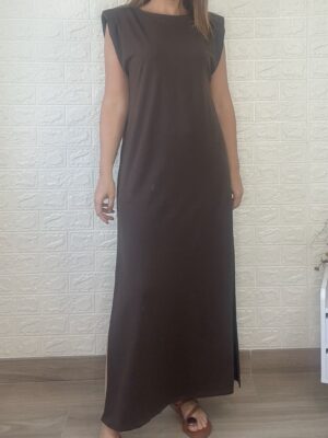 Vestido Perla chocolate