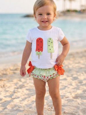 Conjunto baño helados niña