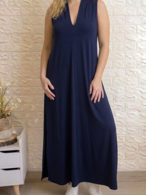 Vestido Irene marino