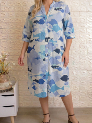 Vestido allegra azul