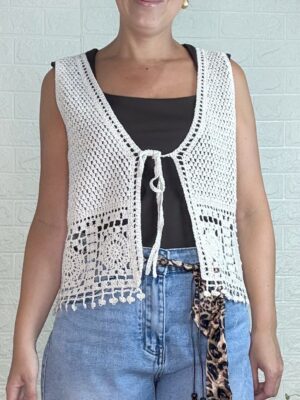 Chaleco mireya beige