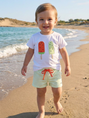 Conjunto baño helados niño