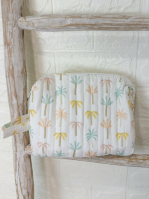 Neceser palmeras pasteles
