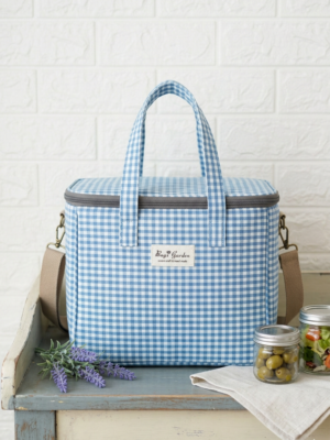 Nevera vichy azul