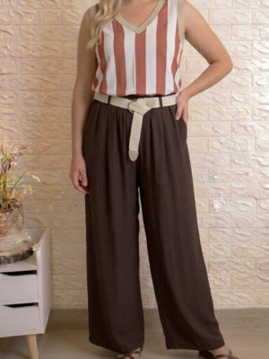 Pantalón encina chocolate