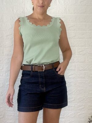 Top Rubí verde