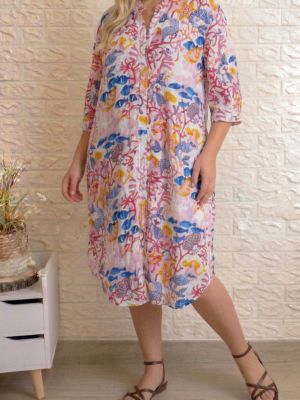 Vestido evelina rosa