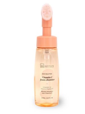Limpiador facial vitamina c con cepillo