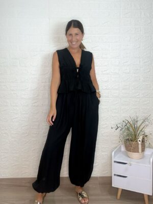 Pantalón Elara negro
