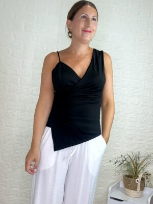 Top sabela negro