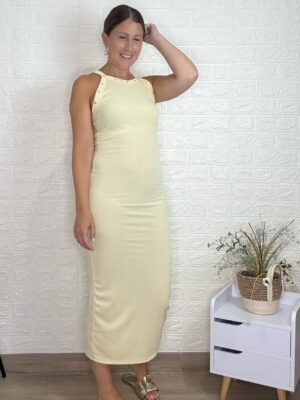 Vestido mara amarillo
