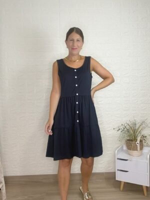 Vestido vesper marino