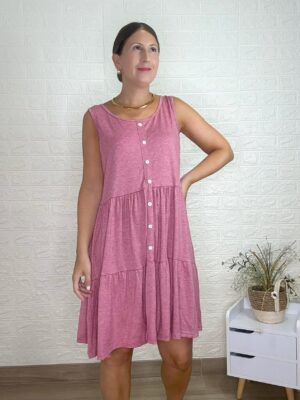 Vestido vesper rosa