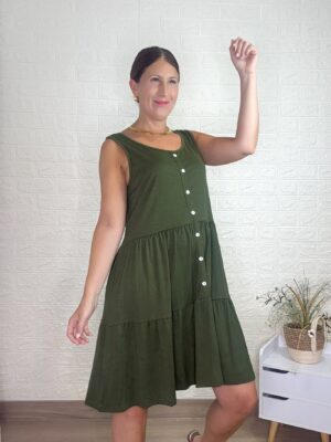 Vestido vesper verde