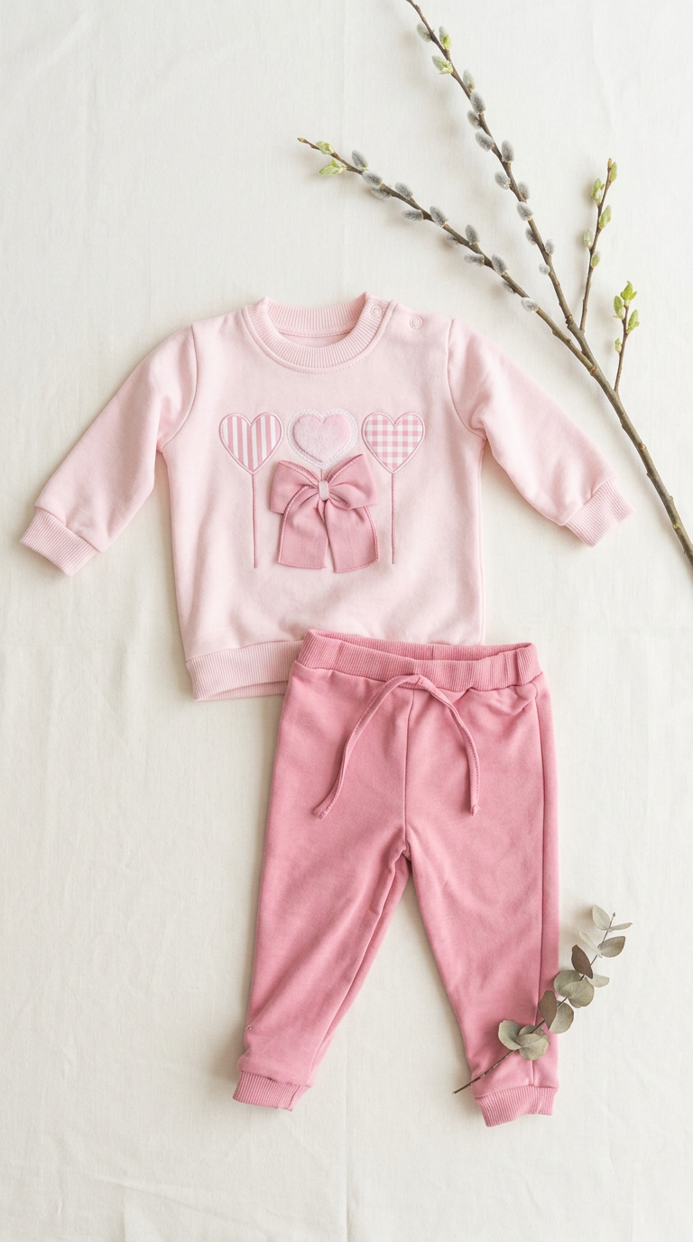 chándal globo rosa