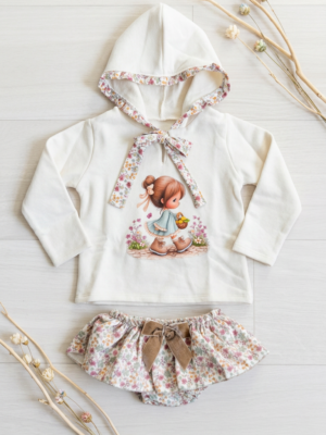 Conjunto braguita muñeca limones