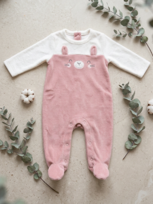 Pijama orejitas rosa