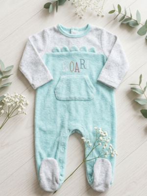 Pijama roarl verde agua